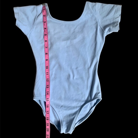 🩰 Blue Leotard and Ruffled Ballet Skirt - Picture 6 of 7